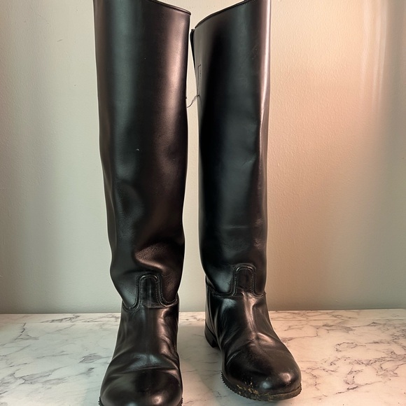 Tall riding boots size 8 wide calf - Picture 2 of 5
